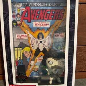 Funko Pop! Comic Covers Marvel #03 Captain Marvel (Monica Rambeau) Target Exclus